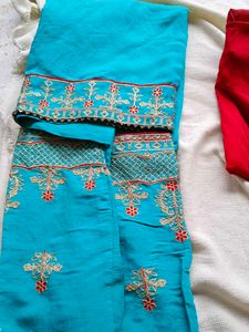 🌷✨️Beautiful Teal Kurta Set with duptta ✨️🌷