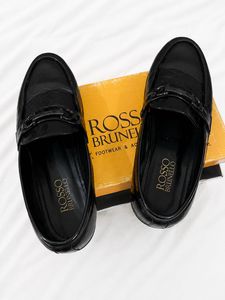 ROSSO BRUNELLO Men Black Loafer