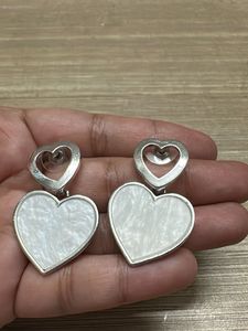 Cute Heart Dangle Earrings