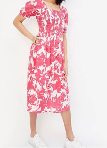 Chic Floral Print Summer Dress