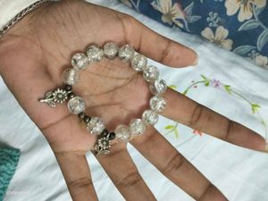 Chic Beaded Bracelet 5 earring combo
