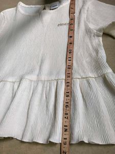 Pancoat White Textured T-Shirt