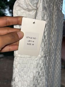 White Lace Sheath Dress