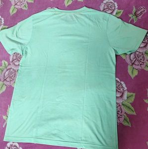 Light Green Graphic T-Shirt