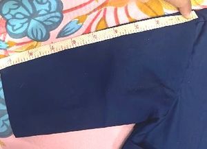 Boys' Blue Embroidered Indowestern Kurta
