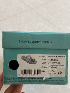 New Flip Flop #lemon&amp;pepper