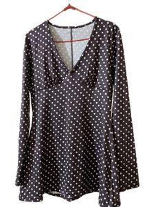 Chic Polka Dot Mini Dress