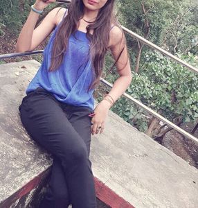 Buynewtrend Casual Very Fancy Sleeve Solid Women Dark Blue Top