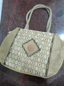 Unique Handmade Jute Tote Bag