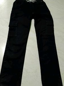 Black Cargo Pants