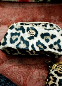 Leopard Print Pouches (Set of 3)