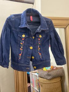 Blue Denim Jacket Girl 2- 3 Years Old