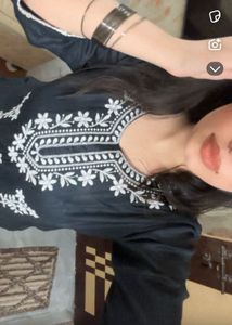 black short kurti