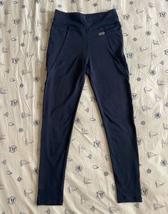 Navy Blue Athletic Leggings