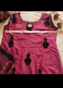 L Size Cotton Salvar Suit