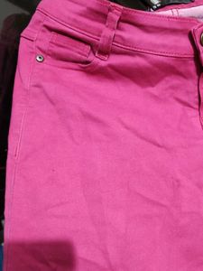AND denim Pink Jeans Never Used..