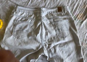 Lightest sky blue Jeans