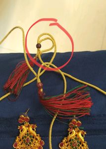 Double Neck Piece Fancy Jewellery Set