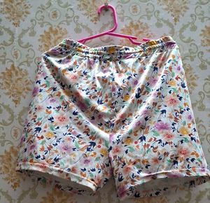 Floral Print Shorts