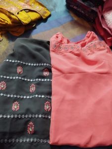 Elegant Embroidered Kurta Set