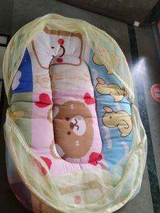 Baby Crib with Mosquito Net
