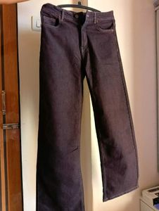Classic Dark Wash Denim Jeans