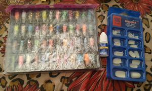 48 Bottles Glitter Nail Art Set