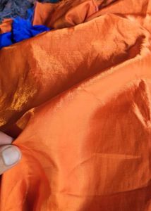 Vibrant Royal Cotton Fendy