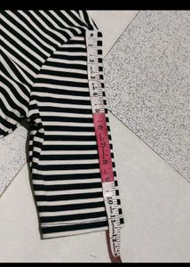 Striped Crop Top and Skirt Set