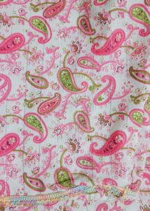 Elegant Pink Paisley Kurta Set with Dupatta