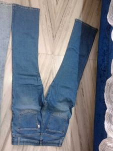 Two Bootcut Denim Jeans