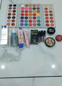 Mixed Makeup Set - Palettes, Fixer, &amp; More!