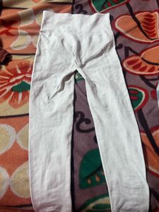White Seamless Leggings