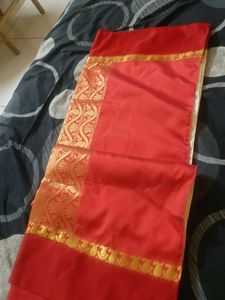 Beautiful Red &amp; Gold Saree