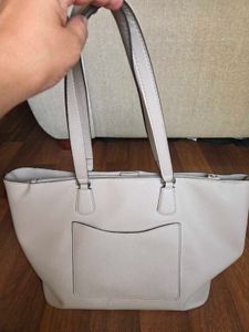 NINE WEST Chic Beige Tote Bag Medium