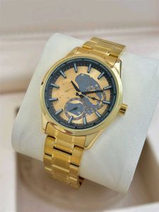 Armani Exchange Gold Multi-Function Men's Watch*