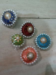 Handmade saree pin 5 pic