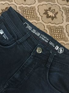 Men's Black Denim Jeans