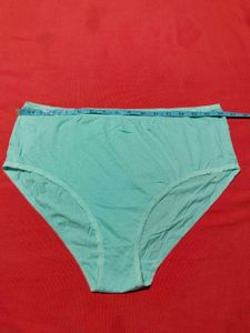 George Aqua Blue High-Waist Briefs