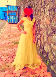 Yellow Gorgeous Gown 😍