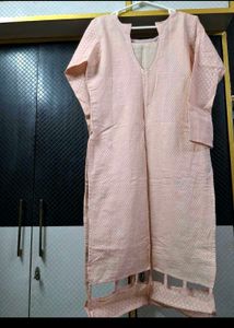 Pakistani design Peach Pink Kurta