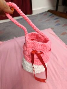 Crochet Handmade Potli Bag