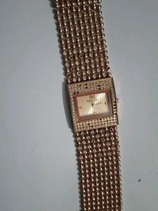 Trendiest  Rose  Gold Beaded Bracelet Watch