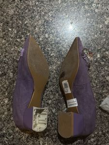 Ket Importa Sparkling Embellished Purple Heels