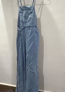Denim Overall Jumpsuit