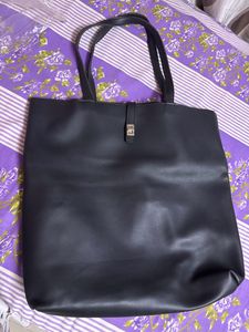 Black Tote Bag Used Hardly