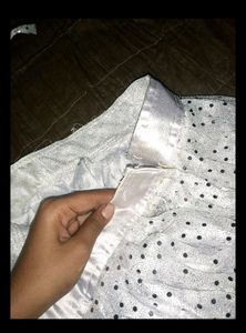 Sparkly White Party Dress