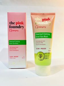 Pink Foundry Face Wash and serum