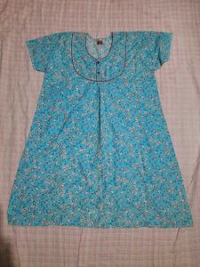 💙🌠Blue Floral Nightgown❤