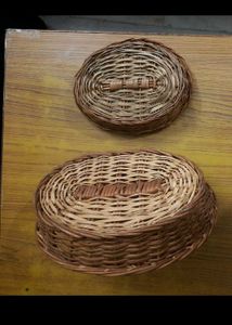 combo Of 2 cane baskets